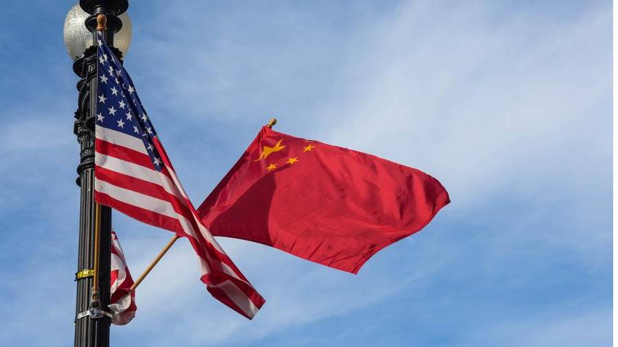 據報中美官員周四將會晤。 新華社資料圖