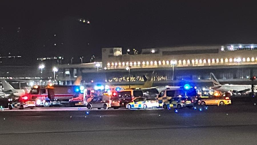 機場發生奪命意外。