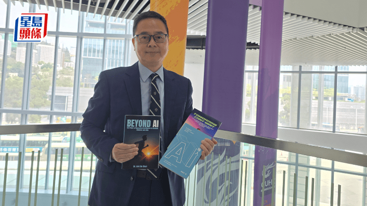 陳鶴安倡「代償教育」 加強自理解難能力。 梁子健攝