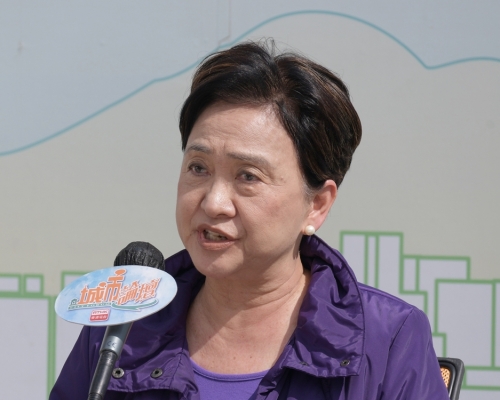 民主黨前主席劉慧卿。資料圖片