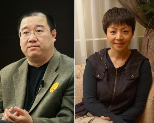 宋丹丹(右)與前夫英達(左)。網圖