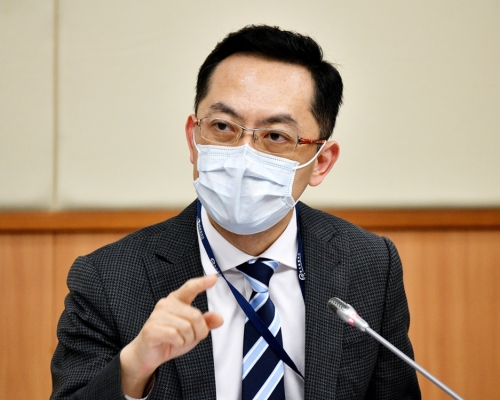 衞生署衞生防護中心總監林文健。資料圖片