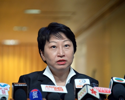 律政司司長鄭若驊。資料圖片