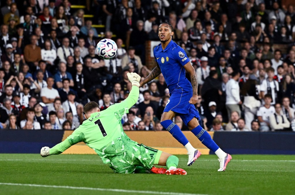 祖奧柏度31秒為車路士開紀錄。路透社