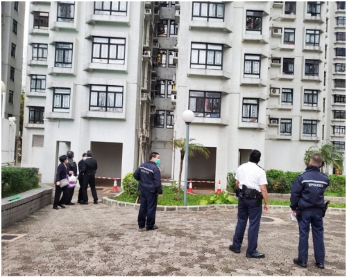 警方到場調查。