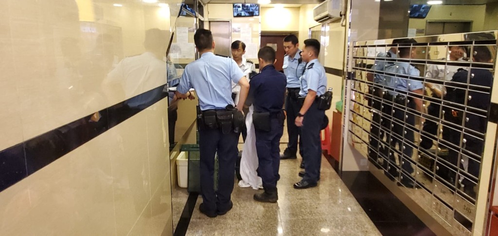 警方到場調查。