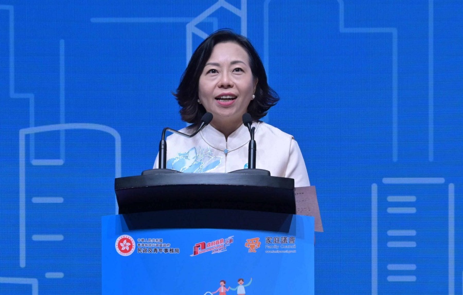 麥美娟指有關言論指年輕人選擇躺平,是對他們不公平。資料圖片 麥美娟指有關言論指年輕人選擇躺平,是對他們不公平。資料圖片