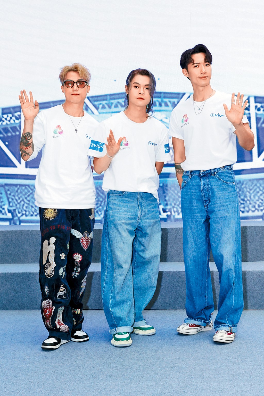 AK（左）、Tiger、Stanley透露嚴陣以待為MAMA的演出排練。