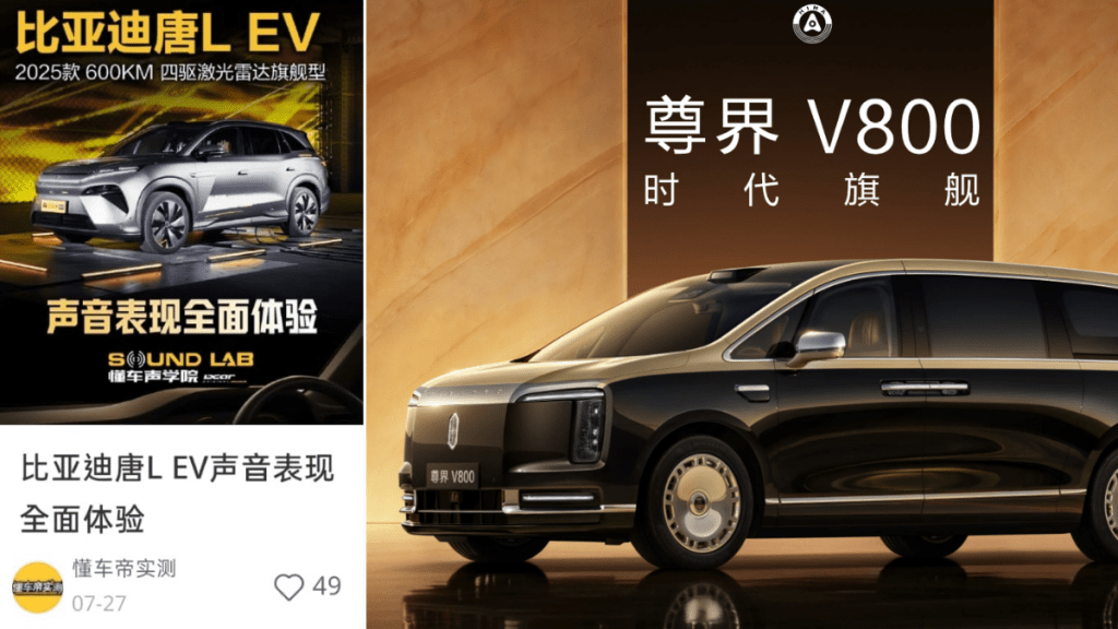 針對尊界V800一事，工信部等三部門15日設聯合調查組，而16日 「懂車帝」就被發現下架7月後評測影片。