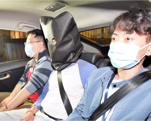 失業菲男涉嫌搶劫鳳姐。黃文威攝