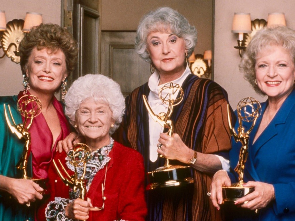 Betty（右一）主演的《The Golden Girls》大受歡迎。