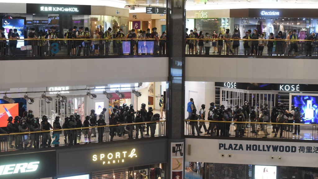 抗争活动近日转趋频繁。资料图片 抗争活动近日转趋频繁。资料图片