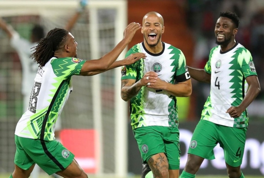 尼日利亞3連勝晉級。 非洲盃官方Instagram圖片