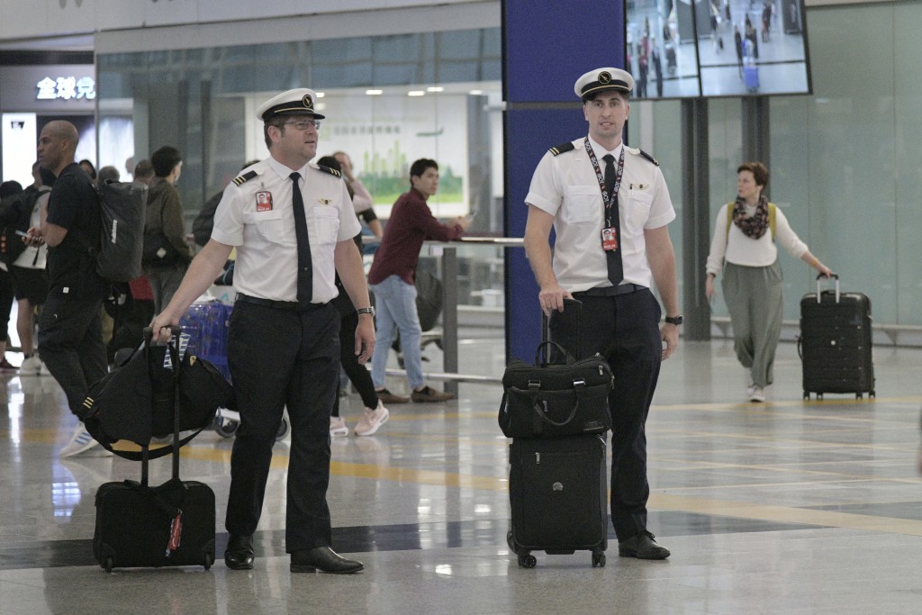 國泰強調強調公司一向以安全為先，致力維持高效率及高水平的航務運作。（非涉事人）陳浩元攝