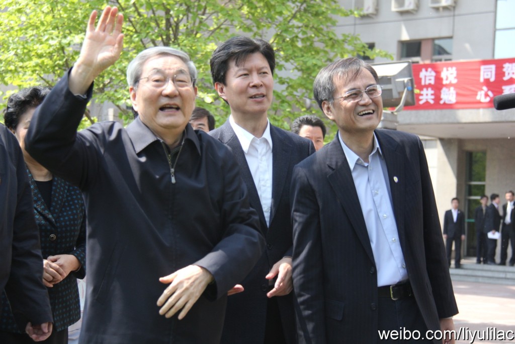 朱鎔基最大願望是人民認同他是「清官」。微博 朱鎔基最大願望是人民認同他是「清官」。微博