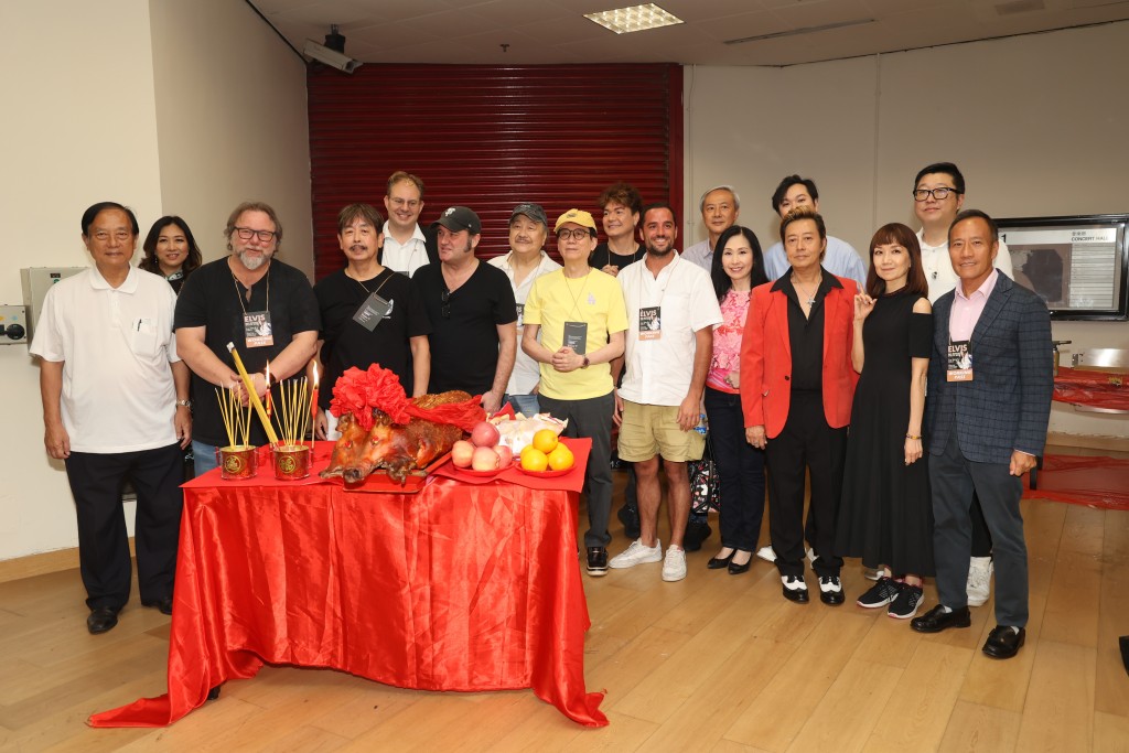 文化中心昨晚（3日）举行为以猫王皮礼士利为主题的音乐会。