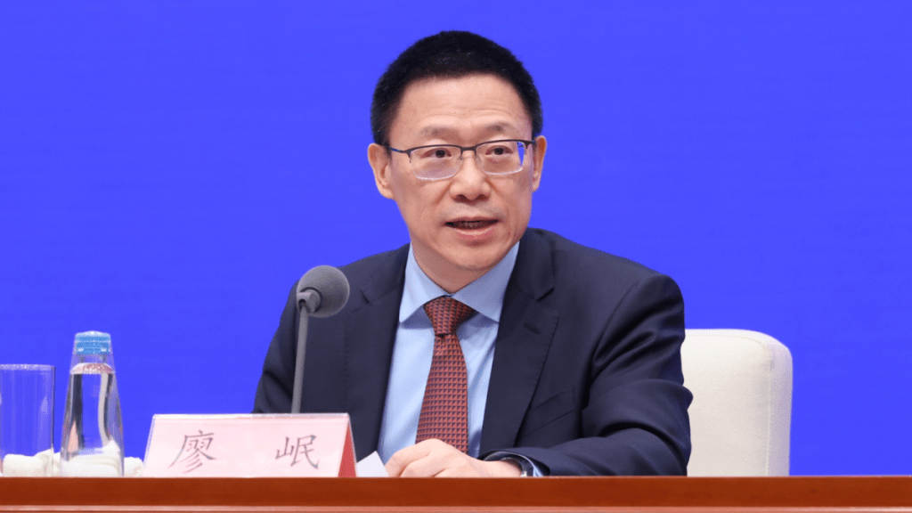 財政部副部長廖岷擬出任IMF副總裁。中新社