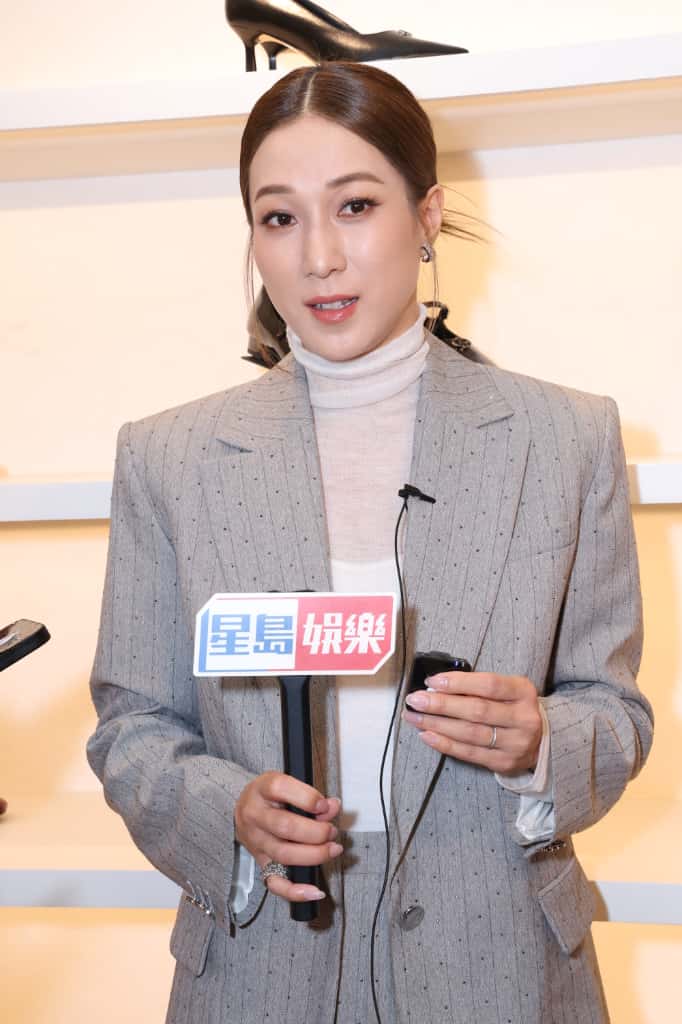 鍾嘉欣形容楊思琦是她的生死之交。 鍾嘉欣形容楊思琦是她的生死之交。