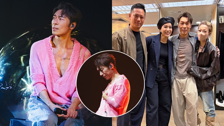 许志安红馆个唱头场丨感动落泪落两度Encore 郑秀文后台打点两公婆一条心。