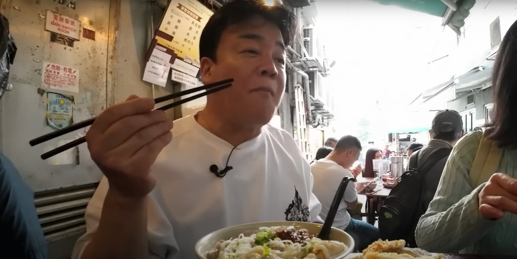旅發局邀請在YouTube平台擁逾570萬粉絲、有「韓國廚神」之稱的名廚及飲食節目主持人白種元來港展開美食之旅。