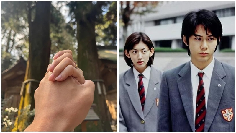 内田有纪官宣结婚 甜晒与柏原崇牵手婚戒相正式成为家人  31年前一见钟情 「1理由」却步