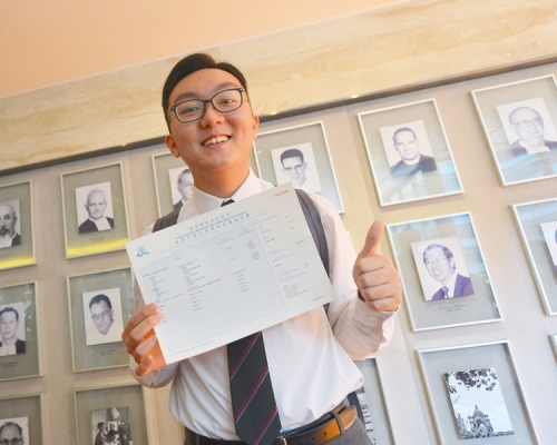 「超級狀元」黃子衡來自喇沙書院。