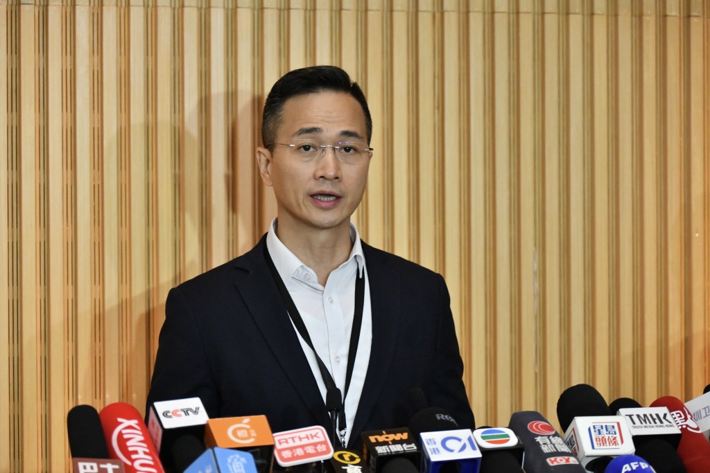 警務處刑事及保安處處長陳東。 警務處刑事及保安處處長陳東。