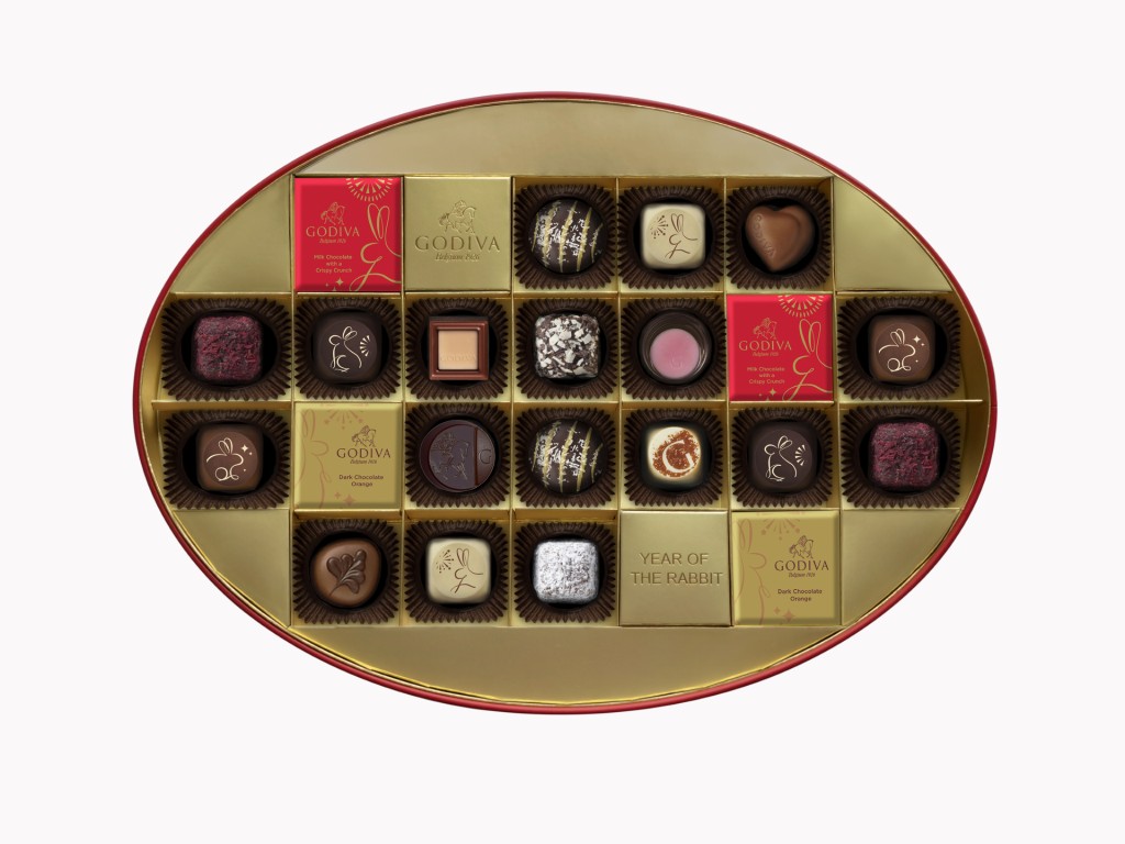 新年巧克力鐵盒22顆裝 $699