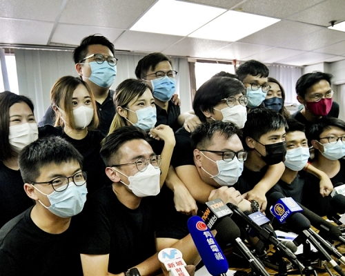 《人民日報》批評「攬炒派」在選舉提名前就搞非法初選。資料圖片