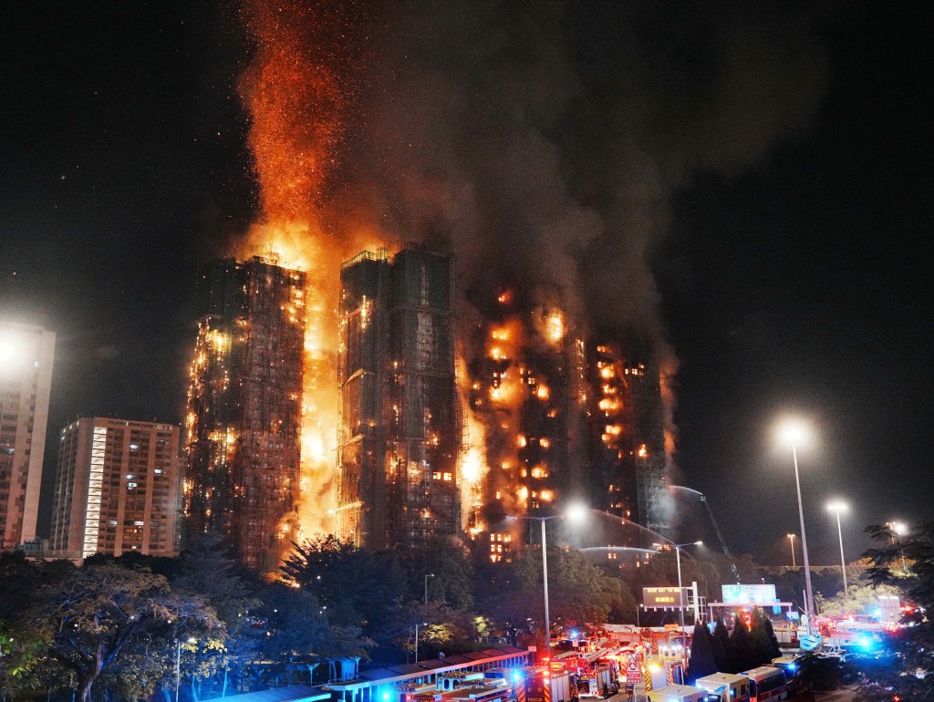 宏福苑五級火導致嚴重傷亡。