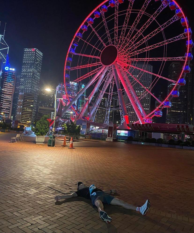 攰到瞓地!