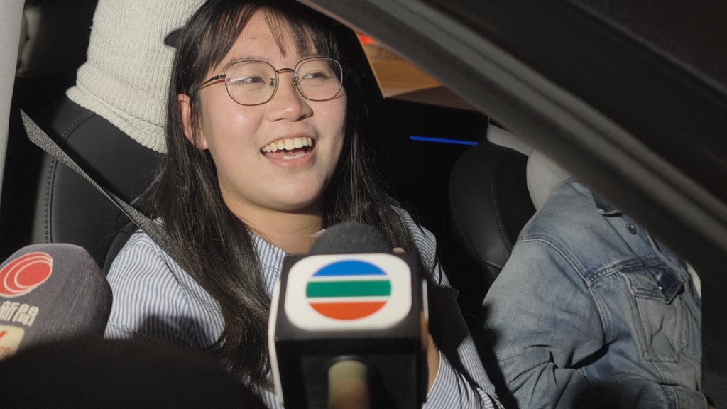 楊小姐表示，自駕來港可沿途欣賞風景，「真係好爽」。黎志偉攝