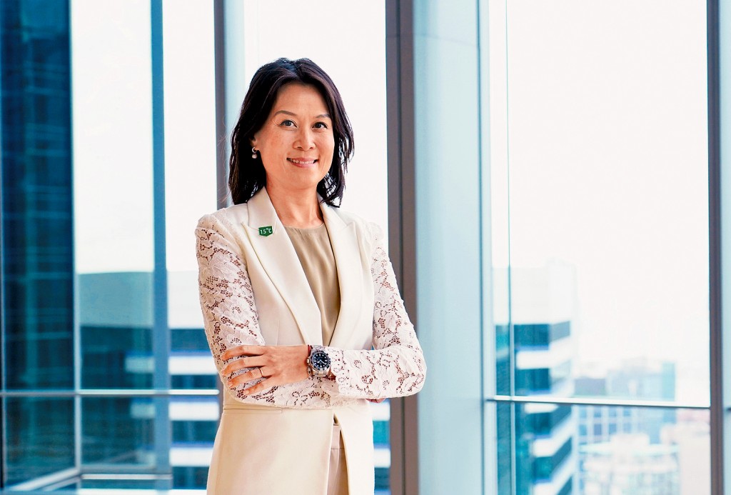 李頌妍表示，隨着企業參與度日漸積極，雙方共同制訂的GPP指標，亦從減碳層面擴至構建社區。