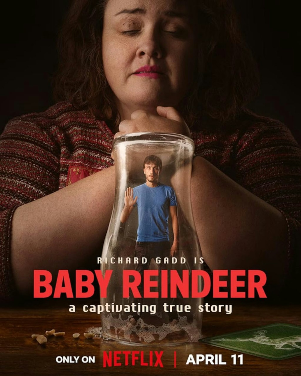 鍾雪瑩昨晚（2日）借用講述跟蹤狂故事的Netflix懸疑驚悚劇《馴鹿寶貝》（Baby Reindeer），暗示私下不斷遭受狂迷騷擾。