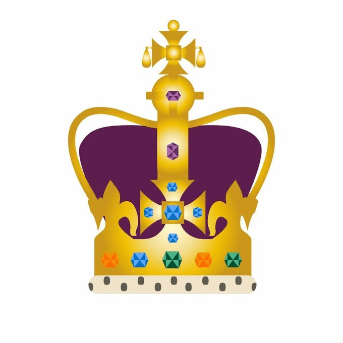 英国皇室推出根据查理斯将在加冕典礼佩戴王冠所设计的推特（Twitter）表情符号。AP