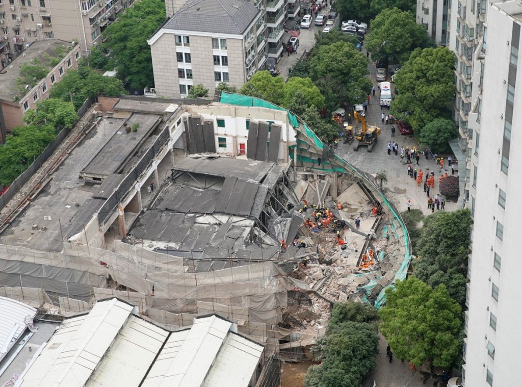 事故導致10人死亡。新華社圖片