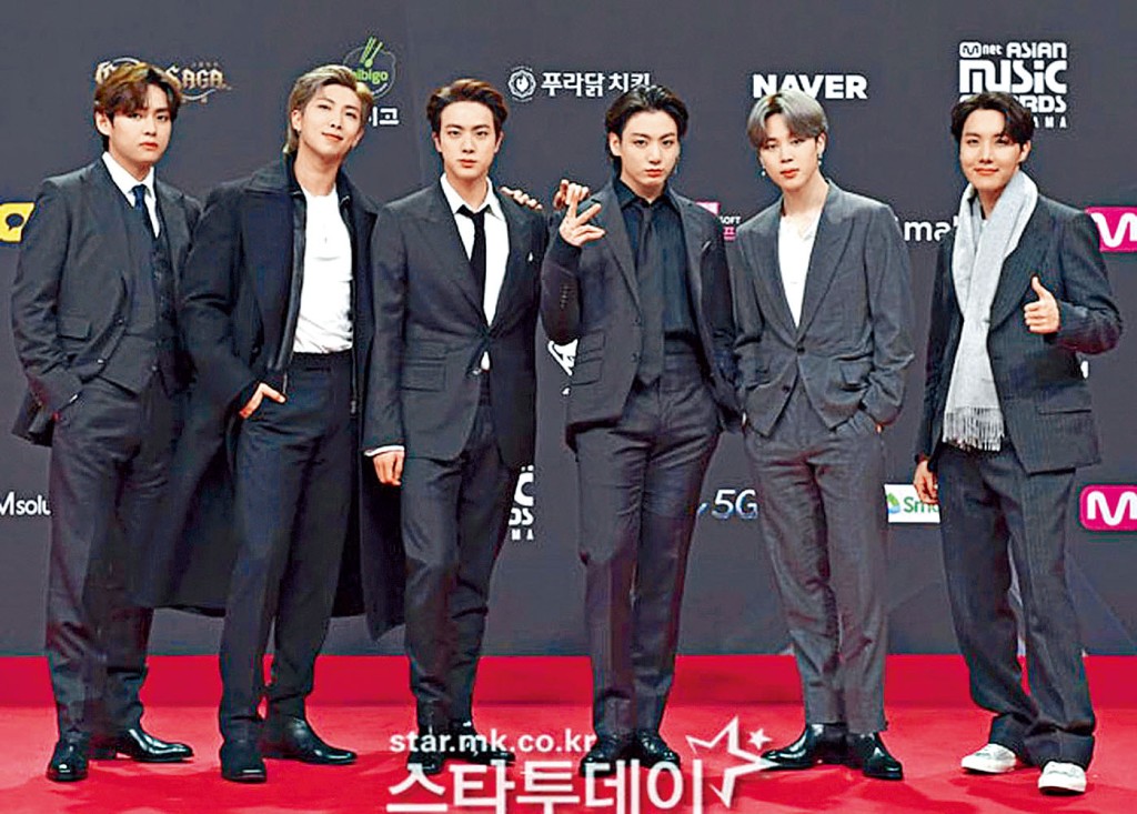 BTS因成员SUGA旧患要接受手术，只得6成员出席。