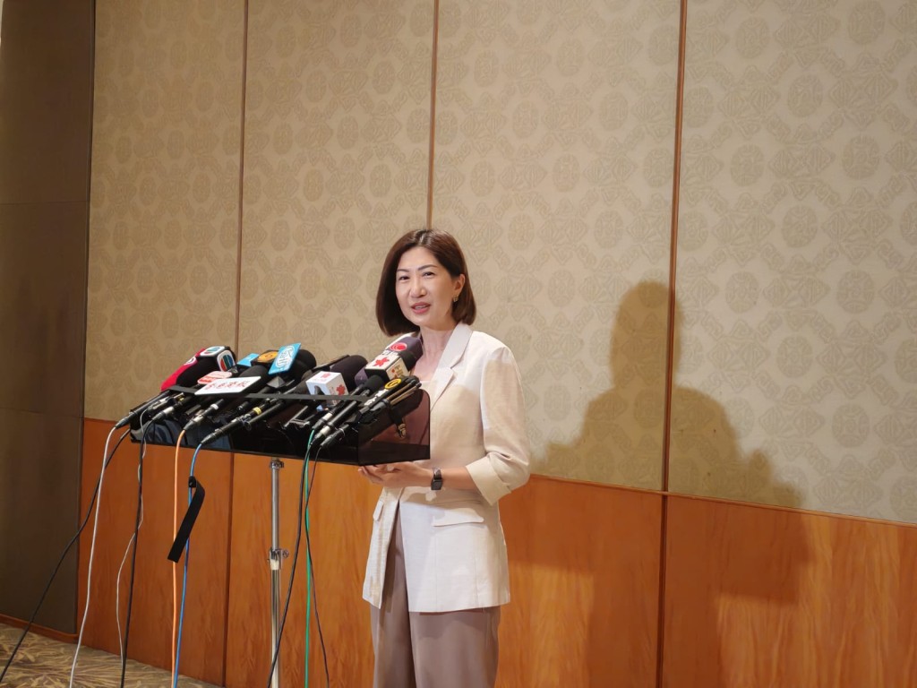 港交所行政總裁陳翊庭。 楊浚源攝 港交所行政總裁陳翊庭。 楊浚源攝