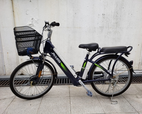 涉案的懷疑電動單車。