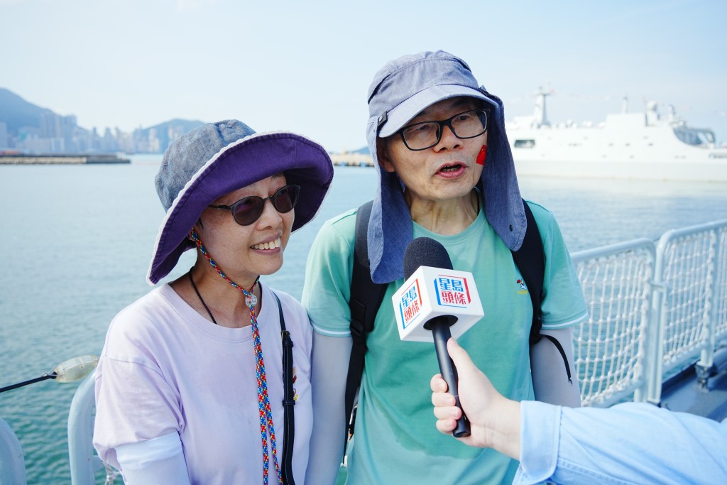陸先生及太太指今次入場過程暢順。