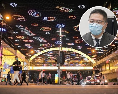 邵家輝指，內地與香港通關才可確實幫助零售業。資料圖片