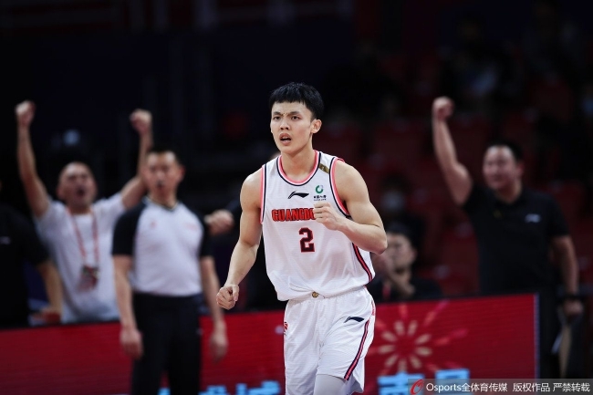 CBA籃球員徐杰。 CBA籃球員徐杰。