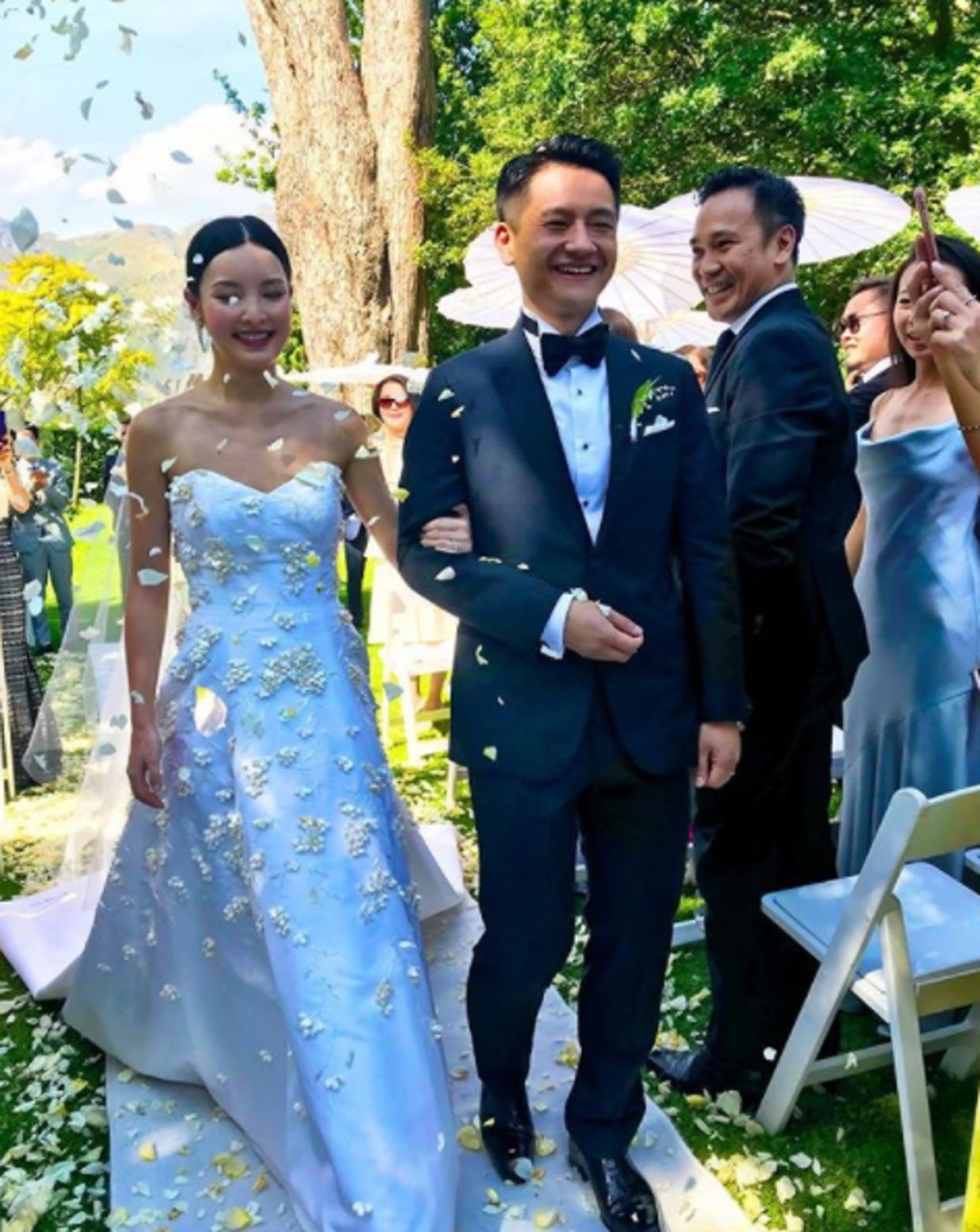 陳曉丹在南非結婚,林恬兒和老公都有出席。 陳曉丹在南非結婚,林恬兒和老公都有出席。