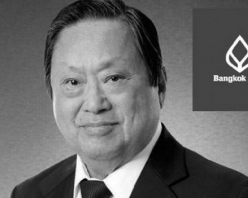 盘谷银行董事长陈有汉逝世，享年85岁。网上图片