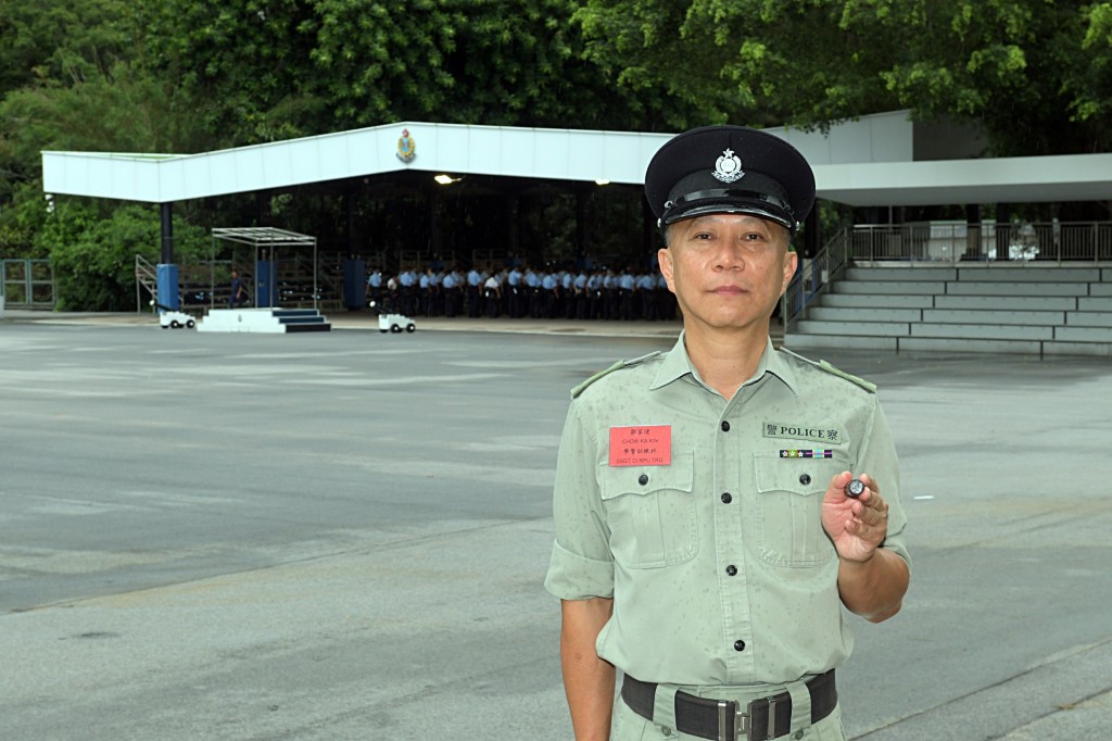 鄒嘉健訓勉學警保持同理心，期望他們日後執行警務工作時多加顧及受害人的感受。