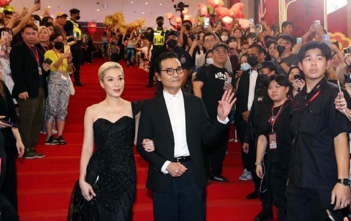 张可颐为电影《临时劫案》落力宣传。