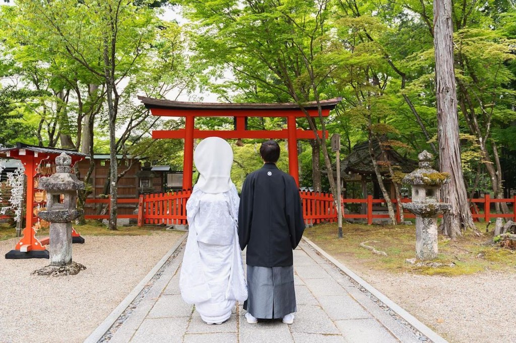 又去神社。