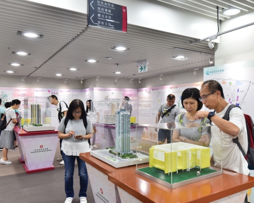 新居屋明日進行攪珠。 資料圖片