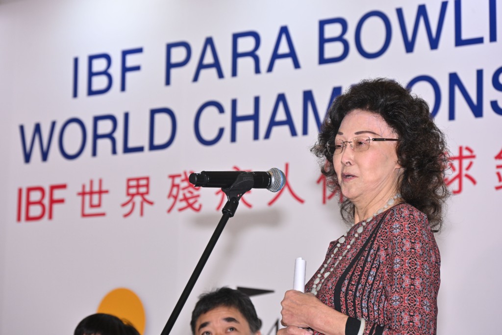 保總主席劉掌珠。 