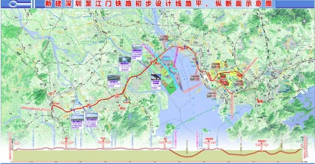 深江铁路预计2028年通车。深圳卫视